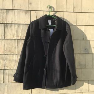 NWT 💯wool Talbots Kids Navy jacket size 20